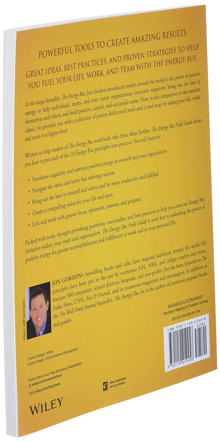 The Energy Bus Field Guide by Jon Gordon - BooksAdora