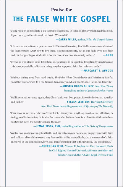 The False White Gospel by Wallis, Jim and Glaude, Eddie (Hardcover) - BooksAdora