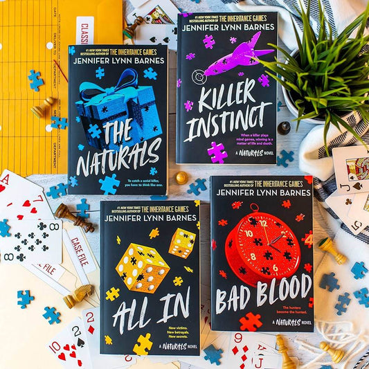 The Naturals + Killer Instinct + All In + Bad Blood ( Combo ) - BooksAdora