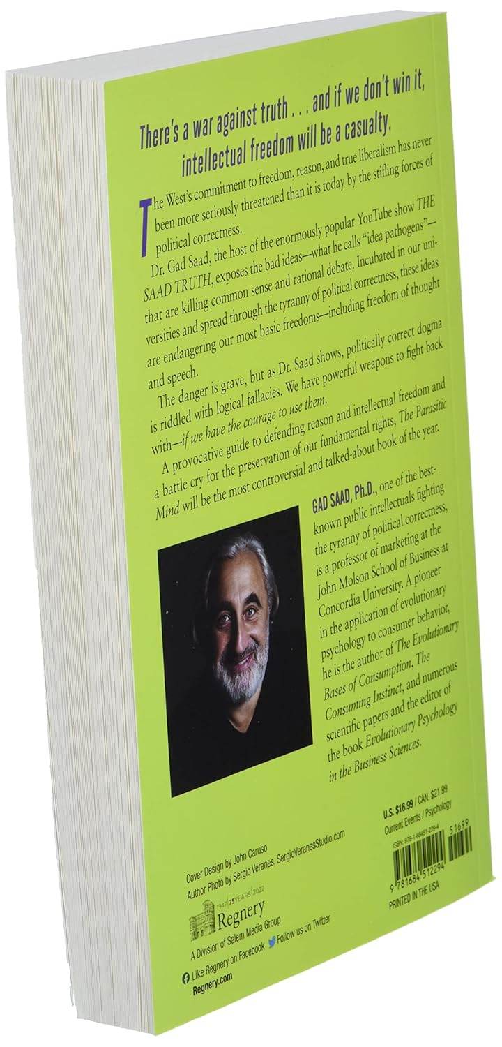 The Parasitic Mind by Gad Saad - BooksAdora