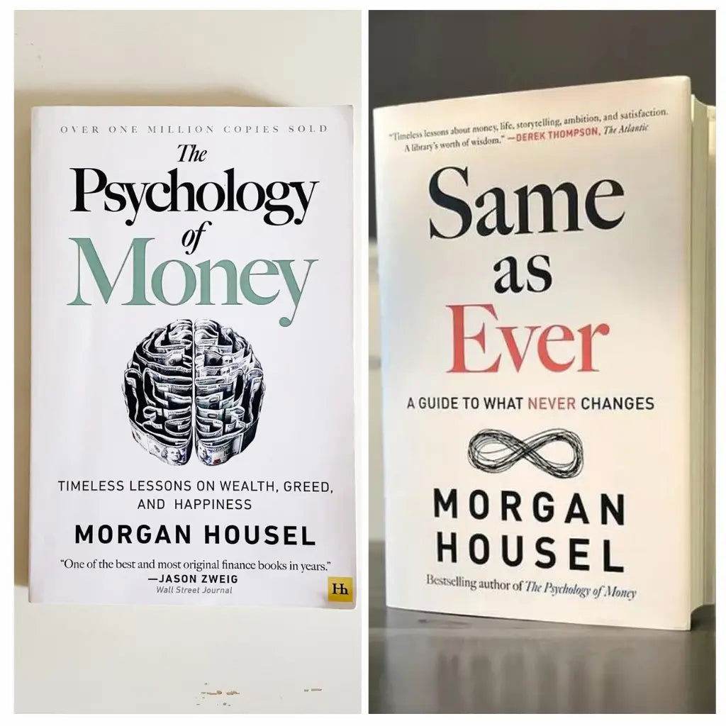 The Psychology Of Money + Same As Ever (Combo) by Morgan Housel - BooksAdora