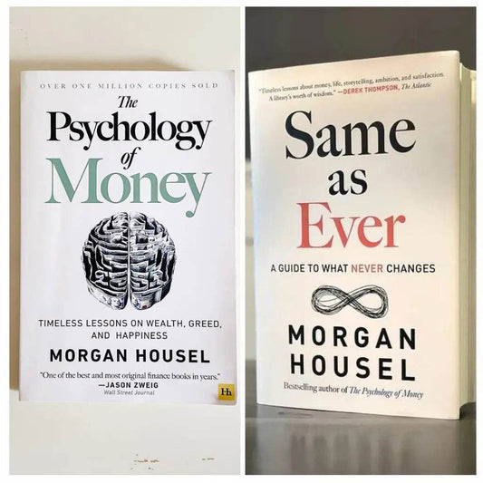 The Psychology Of Money + Same As Ever (Combo) by Morgan Housel - BooksAdora