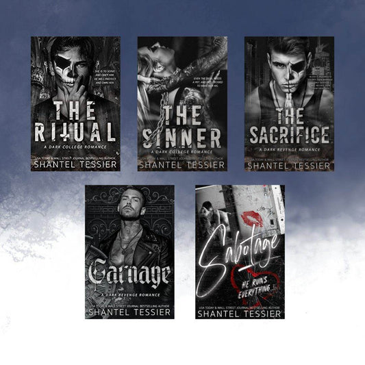 The Ritual + The Sinner + The Sacrifice + The Sabotage + The Carnage - L.O.R.D.S Series (Combo) by Shantel Tessier - BooksAdora
