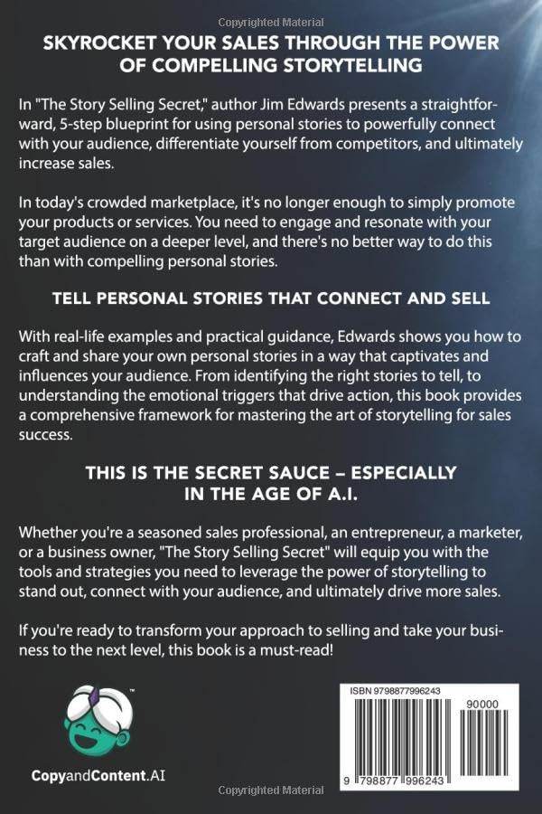 The Story Selling Secret by Jim Edwards - BooksAdora