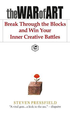 The War of Art by Steven Pressfield - BooksAdora