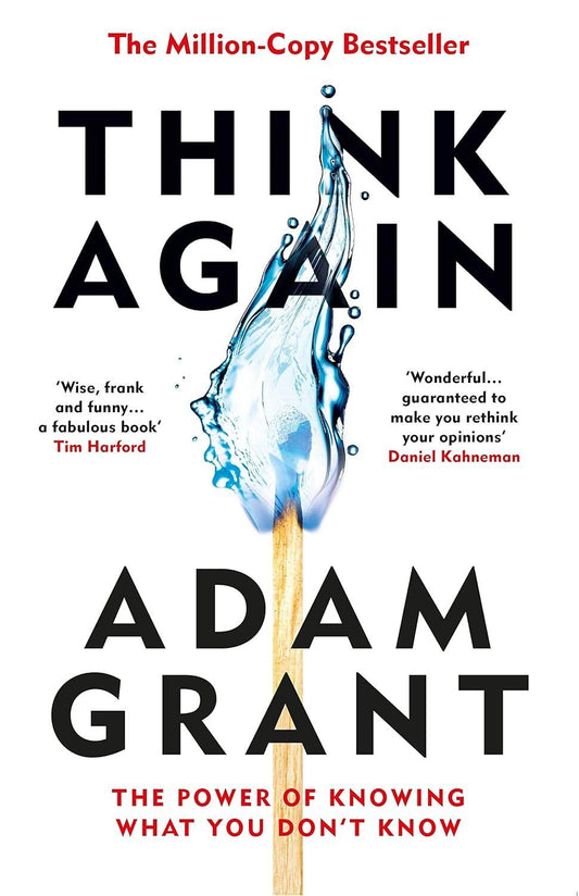 Think Again by Adam Grant - BooksAdora