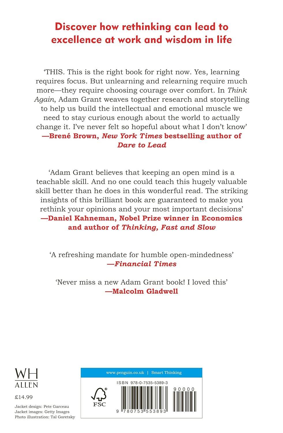Think Again by Adam Grant - BooksAdora