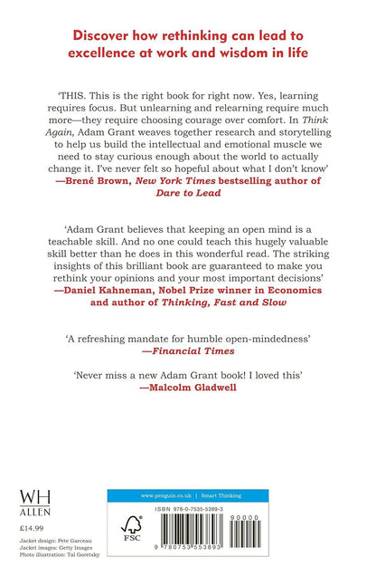 Think Again by Adam Grant - BooksAdora