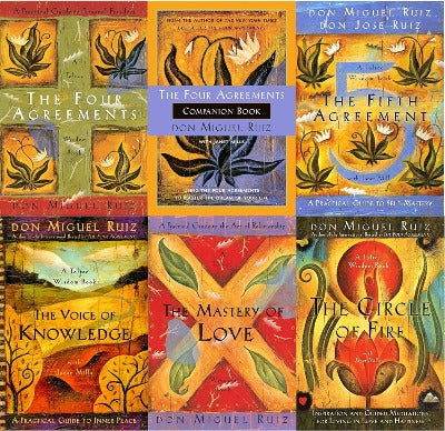 Toltec Wisdom Series, 6-Book Set The Four Agreements - BooksAdora