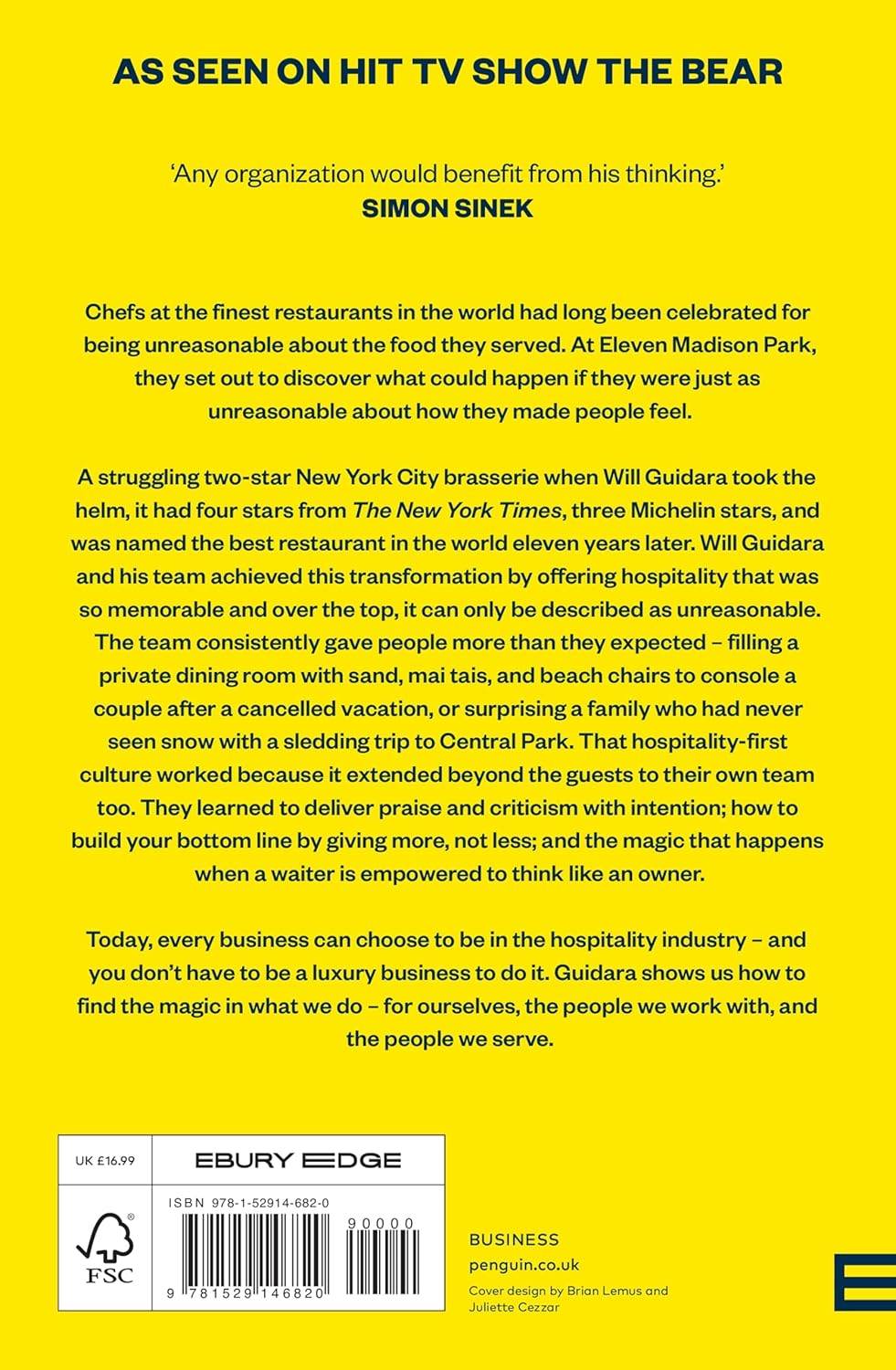Unreasonable Hospitality by Will Guidara - BooksAdora
