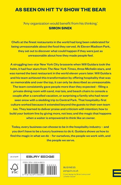Unreasonable Hospitality by Will Guidara - BooksAdora