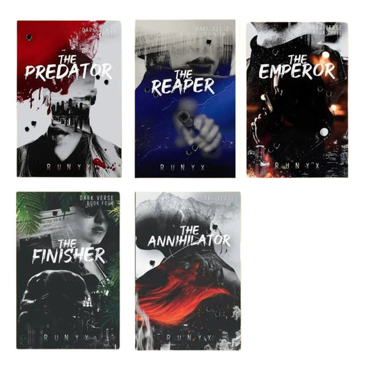 The Predator, The Reaper, The Emperor, The Finisher, The Annihilator Dark Verse (5 book series) by RunyX (Combo Pack)