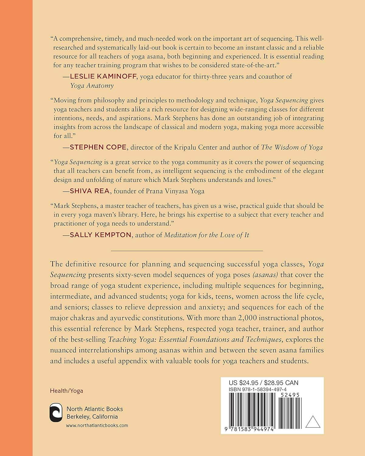 Yoga Sequencing by Mark Stephens - BooksAdora