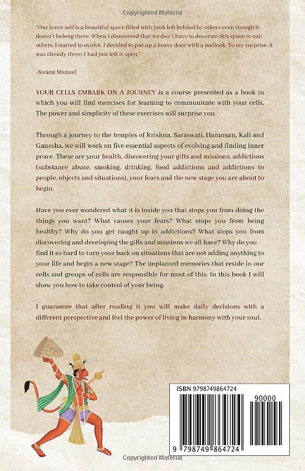 Your cells embark on a journey by Swami Manuel - BooksAdora