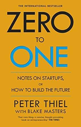 Zero to One by Peter Thiel - BooksAdora