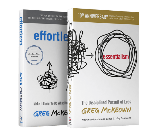 Essentialism + Effortless (Combo) by Greg McKeown - BooksAdora