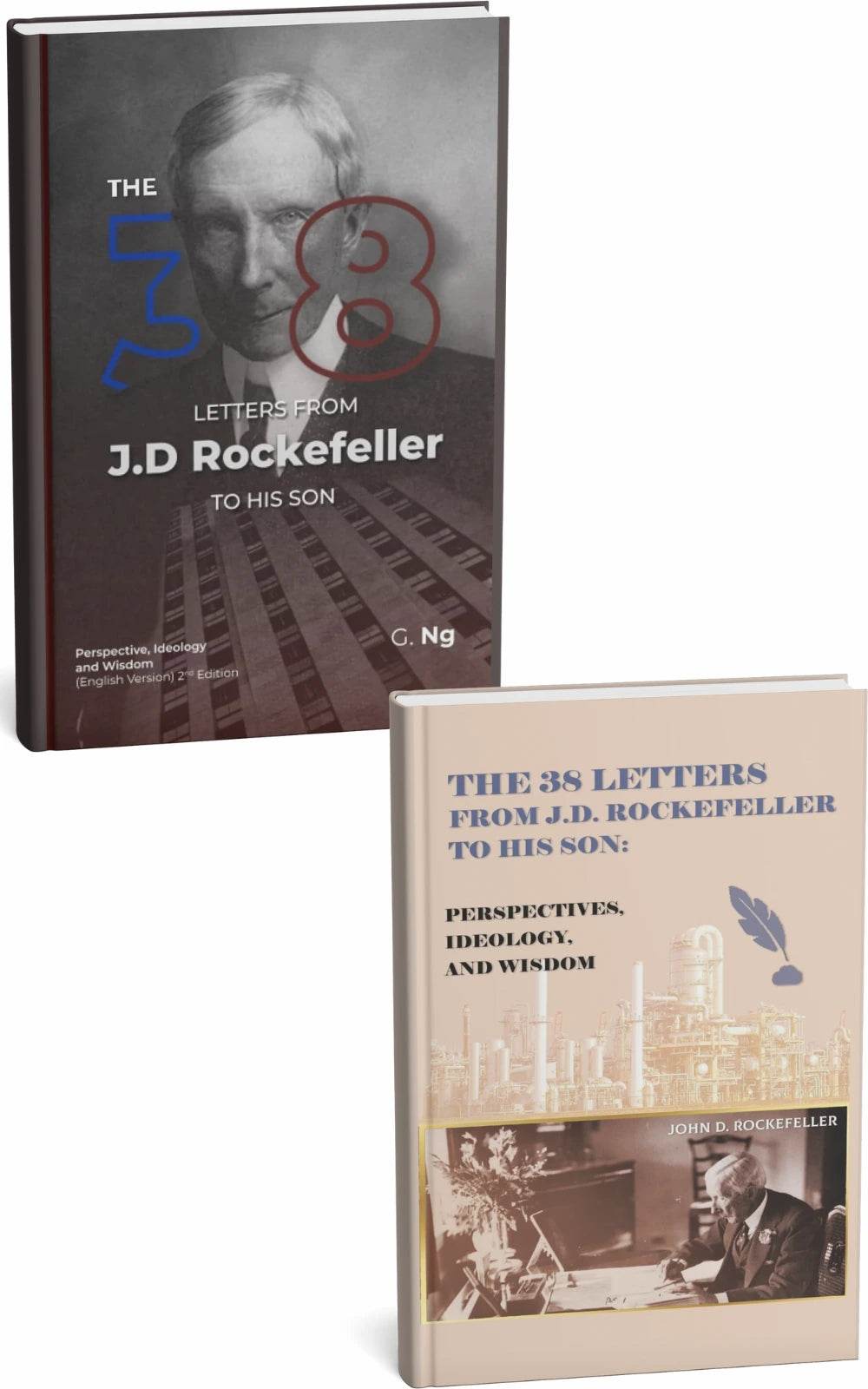 The 38 letters from J.D. Rockefeller to his son COMBO - BooksAdora