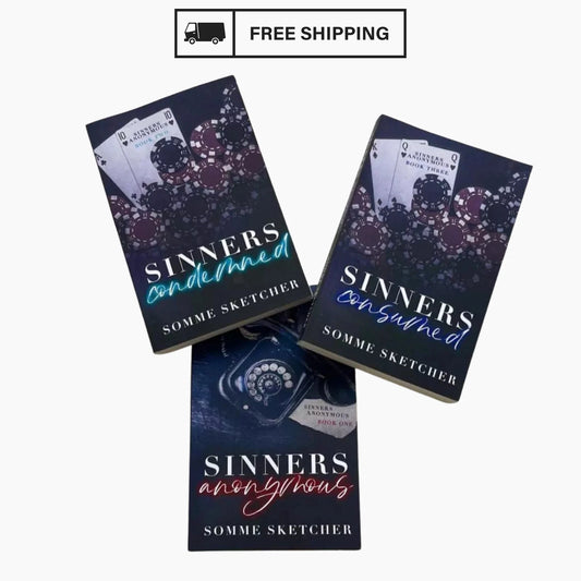 Sinners Pack of 3 Books (Sinners Anonymous + Sinners Condemned + Sinners Consumed) by Somme Sketcher