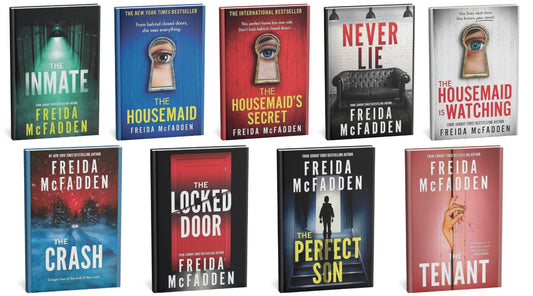 The Crash + Never Lie + The Housemaid + The Housemaid's Secret + The Inmate + The Locked Door + The Perfect Son + The Tenant By Freida McFadden Bestselling Title Collection (9 Books Combo)